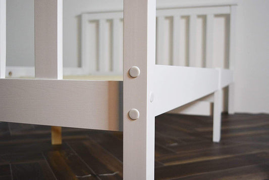 Modern 3ft Single Pinewood Bed Frame With Different Mattress Choices - XEO Home