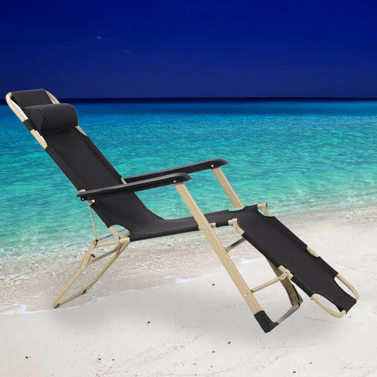 2X Zero Gravity Chair Reclining Garden Folding Chairs Sun lounger Outdoor Beach. - XEO Home