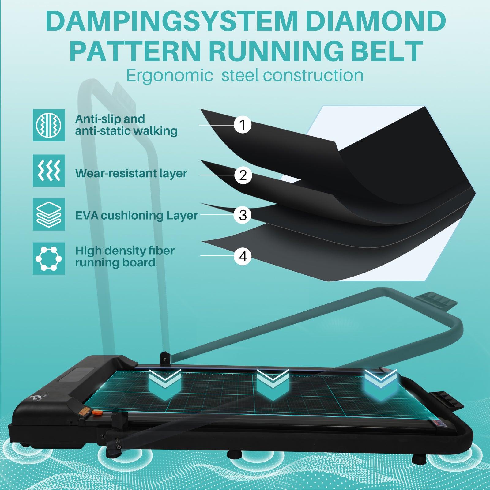 Xeohome Under Desk Folding Treadmill - Walking Running Machine with Remote Control - XEO Home