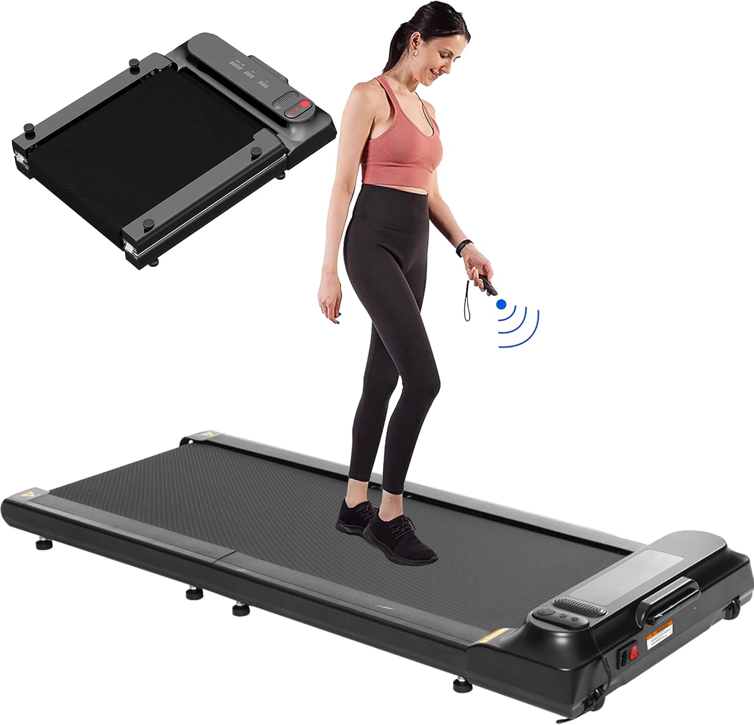 XEO HOME Foldable Treadmill with 180° Folding, Bluetooth Speaker, Remote & App Control, LED Display.