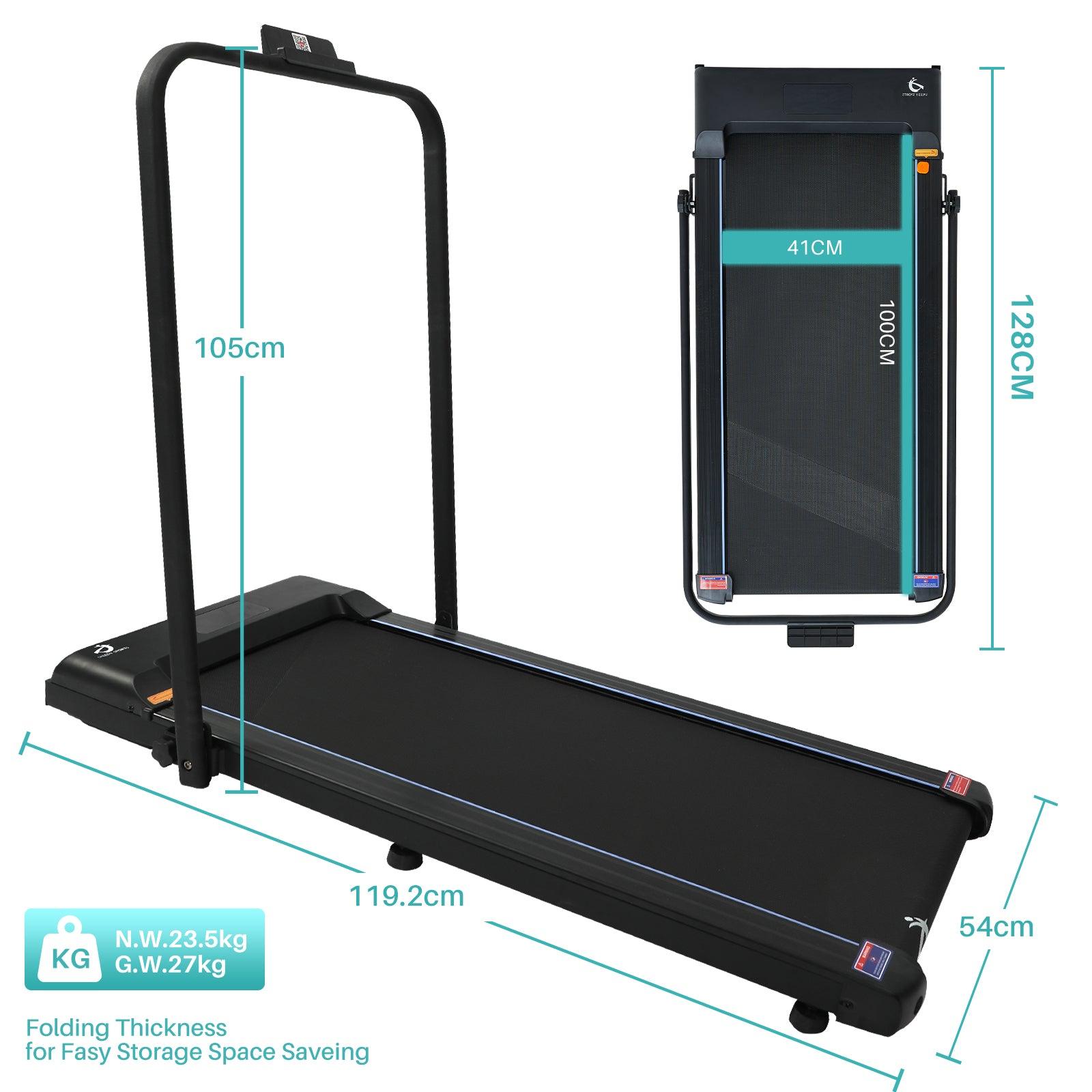 Xeohome Under Desk Folding Treadmill - Walking Running Machine with Remote Control - XEO Home