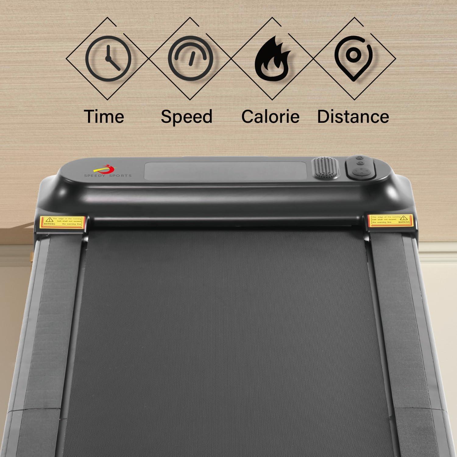 XEO HOME Foldable Walking Pad Treadmill with 180° Folding, Bluetooth Speaker, Remote & App Control, LED Display - XEO Home