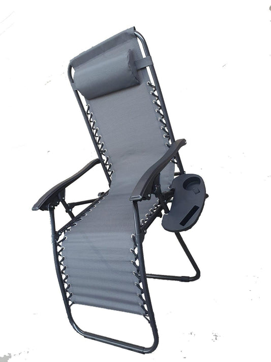 Zero Gravity Folding Lounge Chairs - 2PCS Set for Ultimate Outdoor Relaxation - XEO Home