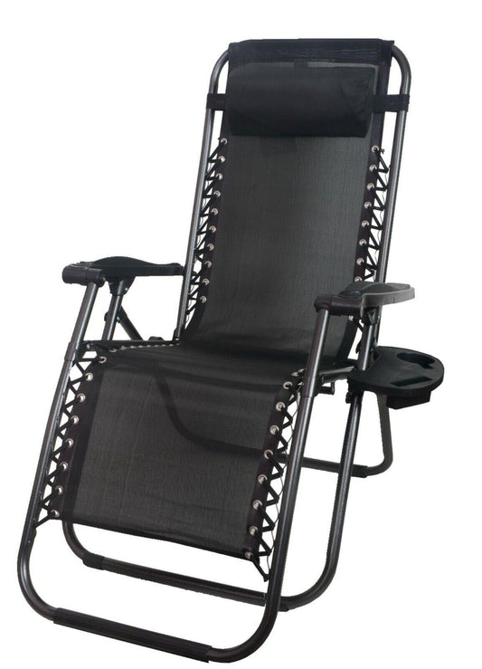 Zero Gravity Folding Lounge Chairs - 2PCS Set for Ultimate Outdoor Relaxation - XEO Home