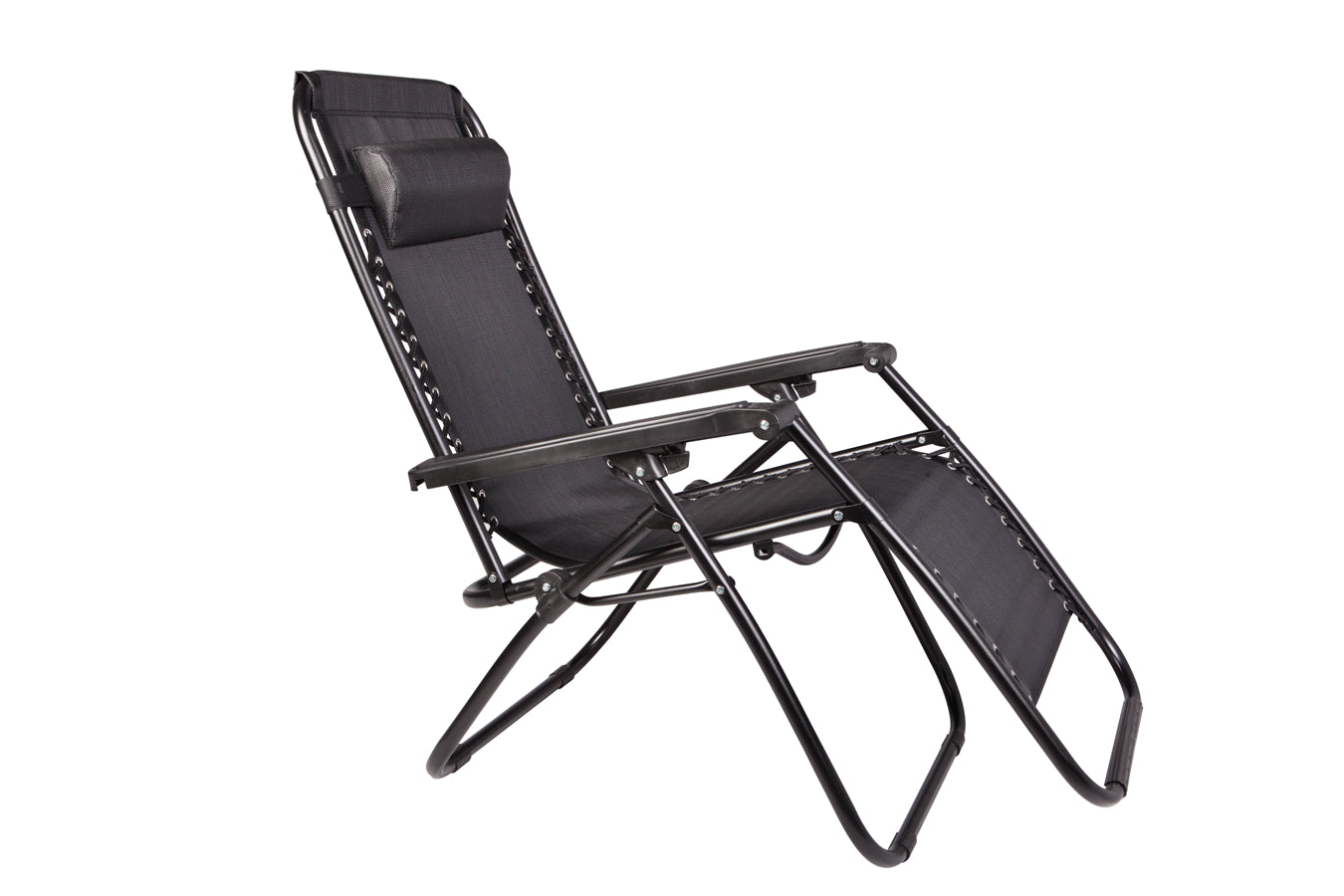 2PCS Zero Gravity Sun Lounger Chairs with Cushions – Foldable Reclining Garden Chairs Set of 2, Portable Camping Relaxer, Thick Padded & Non-Slip Outdoor Lounge Chairs