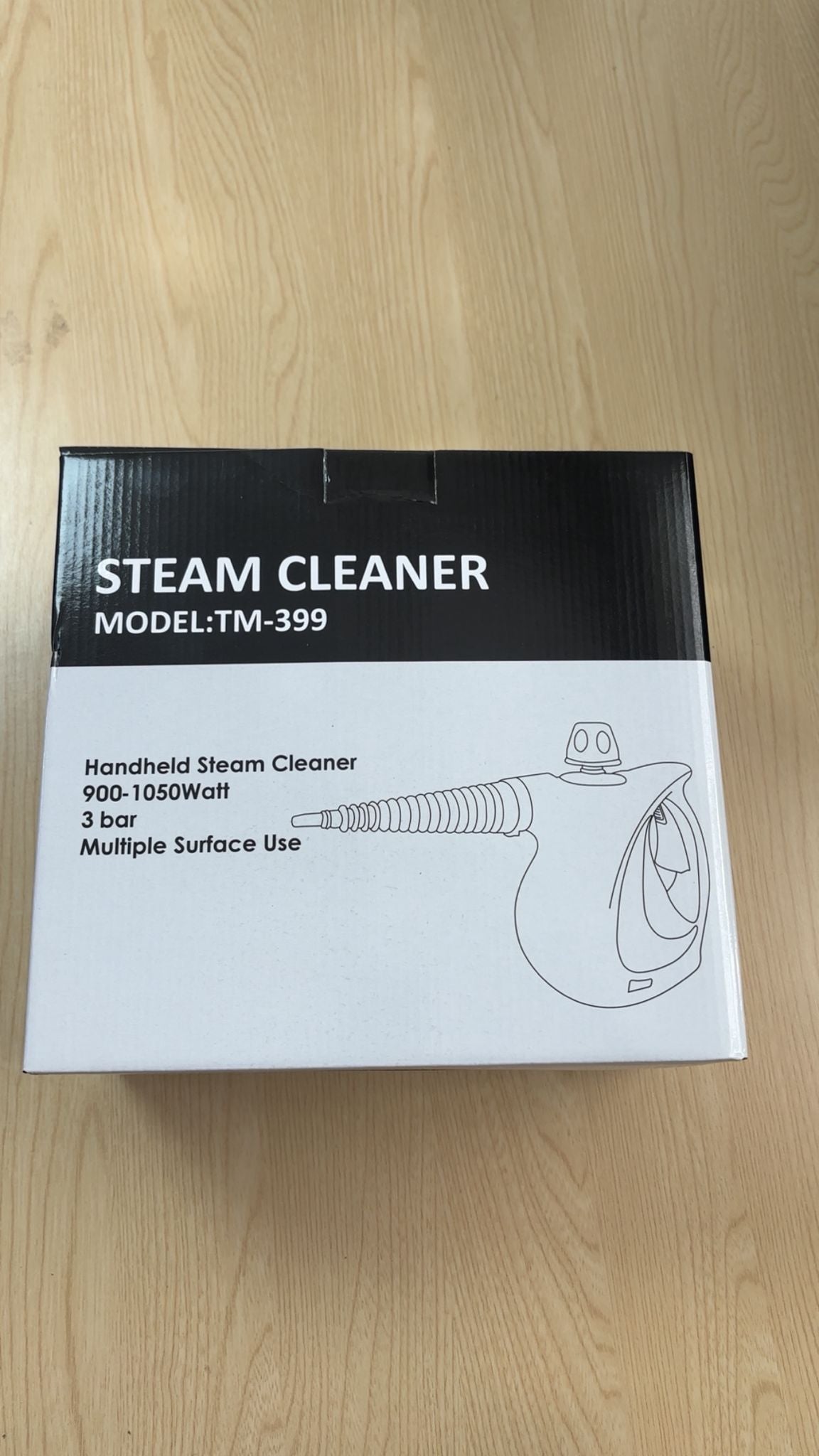 Handheld Steam Cleaner 1050W – Portable Multi-Purpose Pressurised Steam Cleaning Machine with 9 or 12 Accessories for Kitchen, Sofa, Tiles, Windows & Car