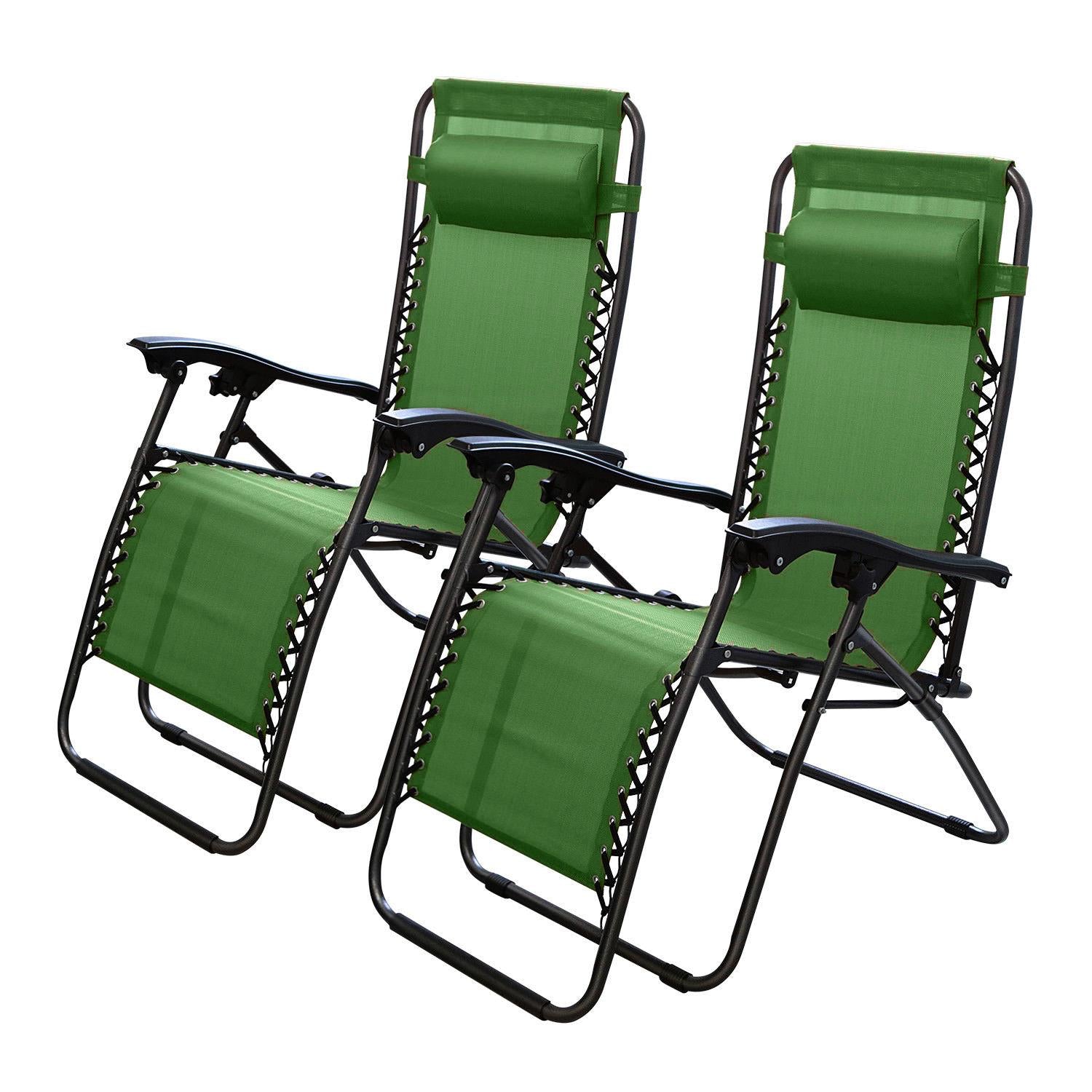 Zero Gravity Sun Lounger Chair with Cup Holder – Folding Reclining Garden Chair for Patio, Beach, Pool & Terrace Outdoor Furniture
