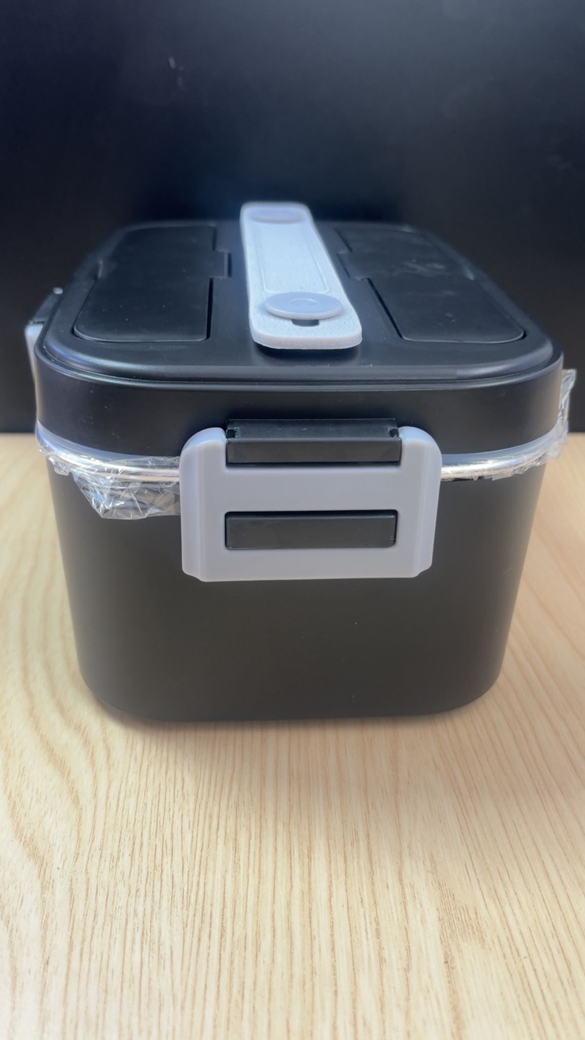 Portable Electric Lunch Box Food Warmer 1.8L – Heated Stainless Steel Lunch Container for Car, Truck, Home & Office 12V/24V/220V with Carry Bag