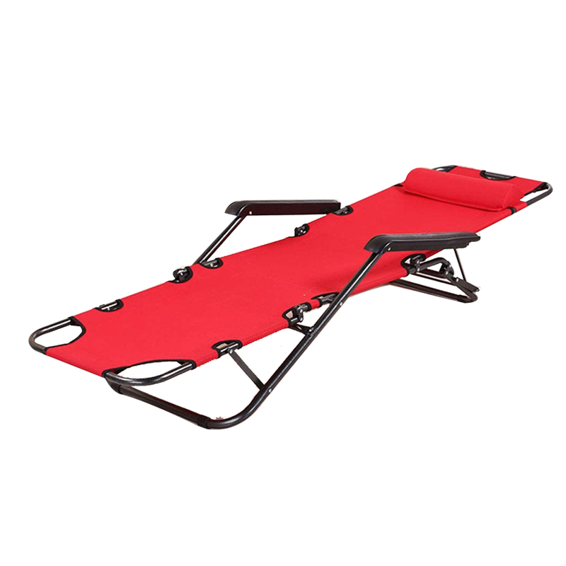 Folding Outdoor Recliner 2 Chairs with Adjustable Headrest – 2X Zero Gravity Garden Sun Lounger Bed with Armrests, Portable Patio Chair for Camping, Beach & Poolside