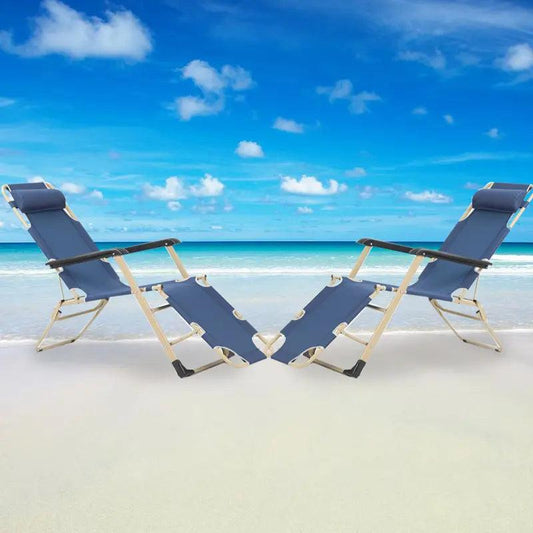 2X Zero Gravity Chair Reclining Garden Folding Chairs Sun lounger Outdoor Beach. - XEO Home